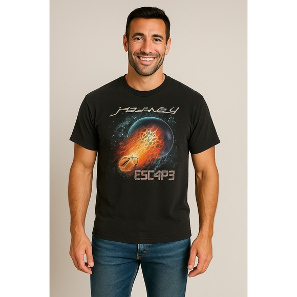 Gildan Journey Escape Tour 2017 Graphic Band Tee Rock Concert‎ T-Shirt M - Picture 1 of 11